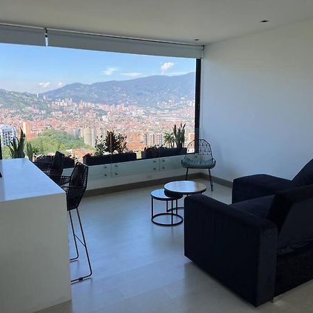 Apartament Apartamento De Lujo Con La Mejor Vista De Medellín Zewnętrze zdjęcie