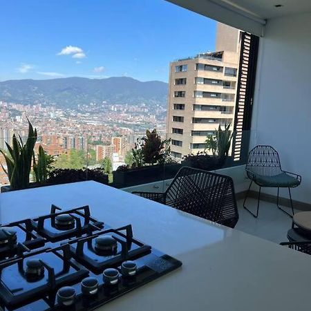 Apartament Apartamento De Lujo Con La Mejor Vista De Medellín Zewnętrze zdjęcie