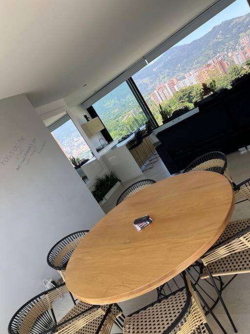 Apartament Apartamento De Lujo Con La Mejor Vista De Medellín Zewnętrze zdjęcie