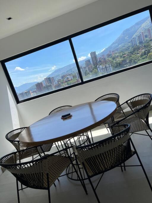 Apartament Apartamento De Lujo Con La Mejor Vista De Medellín Zewnętrze zdjęcie