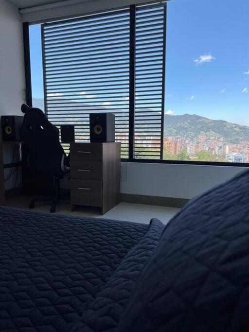 Apartament Apartamento De Lujo Con La Mejor Vista De Medellín Zewnętrze zdjęcie