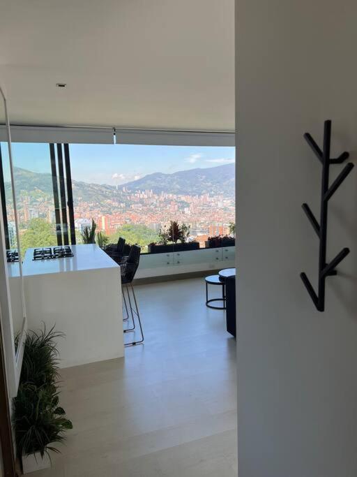 Apartament Apartamento De Lujo Con La Mejor Vista De Medellín Zewnętrze zdjęcie