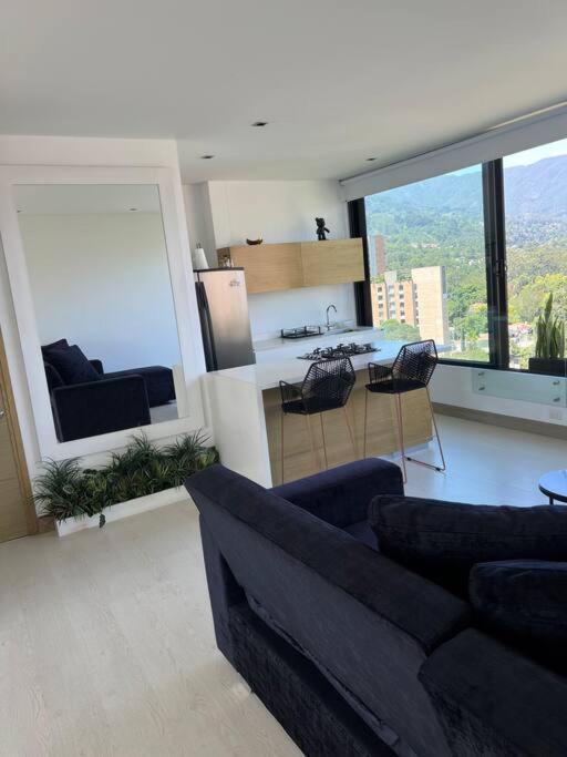 Apartament Apartamento De Lujo Con La Mejor Vista De Medellín Zewnętrze zdjęcie